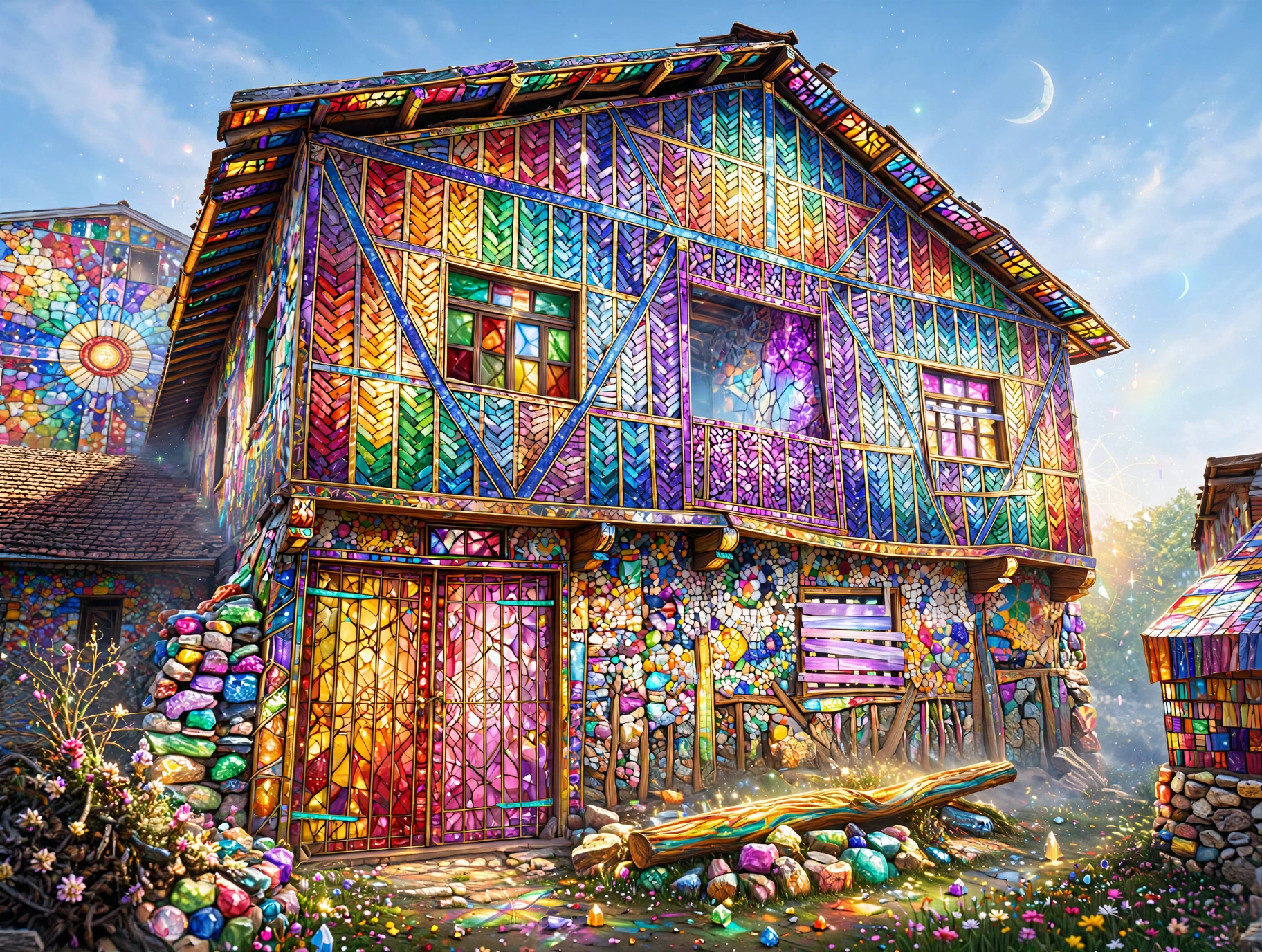 chakra_mosaic_shaman_house. chakra_mosaic_shaman_house.